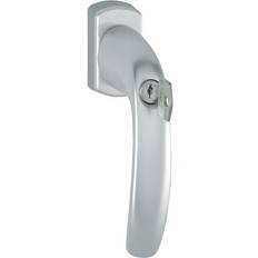 Hoppe Fenstergriff NY 0810S/U10 Alu.F9016 Verkehrsweiß 35mm