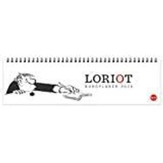 Loriot Büroplaner 2024 Humorvoller Tischkalender 32 x 9 cm