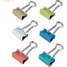 Papirclips foldback Maul Foldback Klemme Mauly 214 19 mm