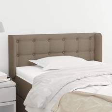 Beige Têtes de lit vidaXL Stoff Taupe Kopfteil