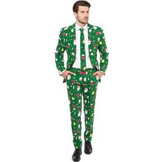 Dragter - Herrer Dragter & Tøj Kostumer OppoSuits Santaboss Jakkesæt