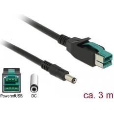 DeLock 8 pin USB PlusPower male