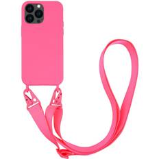 Iphone 13 pro necklace Vivanco Necklace Smartphone-Kette Apple iPhone 13 Pro Pink