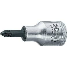 Chiavi a bussola ad anello Gedore IKS 19 PZD 3 6156760 Croce Pozidriv 12.5 mm Chiave a bussola ad anello