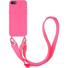 Apple iPhone SE 2020 Telefoonhoesjes Vivanco Necklace Smartphone Ketting Apple iPhone 7 8 SE Pink