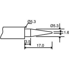Velleman Netledninger Loddeværktøj Velleman Spare Bit Tip 1 Ersatzteil, Lötgerät