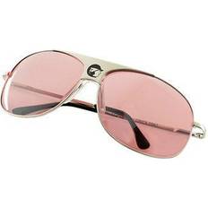Finn Tack Pro Brille Rayban Style Sølv/Rød