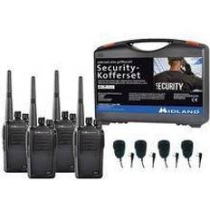 Walkie Talkie Midland G15 Pro PMR 4er Security inkl. MA 25-M C1127.S3 Radio PMR portatile Kit da 4