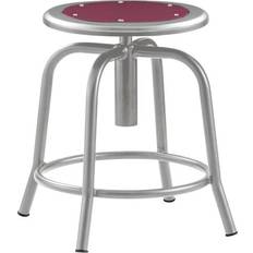 Red Bar Stools National Public Seating NPS 6800 Armless Bar Stool