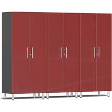 Red Wall Cabinets Kit Wall Cabinet