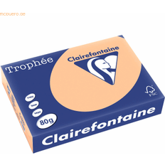 Naranja Papeles de copia Clairefontaine Papel Para Impresora Trophée A4