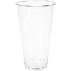 Plastikkrus på tilbud Diverse Plastglas bionedbrydelig 50 cl Ps/50 stk klar Ø95 mm