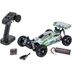 Ninja pro Carson 500404266 1:10 Ninja-Pro Sport X10 2,4 GHz 100% RTR Ferngesteuertes Auto, RC Buggy, inkl. Batterien und Fernsteuerung, ferngesteuertes Fahrzeug