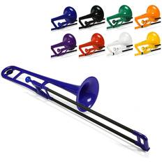 Tromboni pBone 700641 Trombone di Plastica Blue