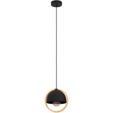 Eglo Callow Natural Wood Pendant Lamp