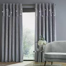 Catherine Lansfield Krossad Sammet Glamour Paljett 117 x 230 cm