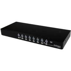 KVM Switches StarTech StarTech.com SV1631DUSB 16 Port StarView USB Console KVM Switch with OSD