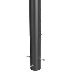 Aluminium Opbevaringsbokse Biohort Stolpe Mørkegrå Metallic 135 cm