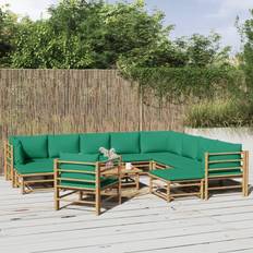 vidaXL 12 dynor Loungeset, Bord inkl. 2 Stolar