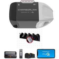 Garage Doors Chamberlain Belt Drive Garage Door Opener Blue