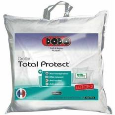 Coprimaterassi Dodo Lot De 2 Oreillers Total Protect 65x65 Cm Blanc Coprimaterasso Bianco