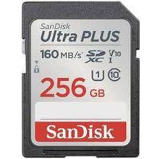 Sdxc 256gb SanDisk Ultra Plus Class 10 SDXC Memory Card 256 GB