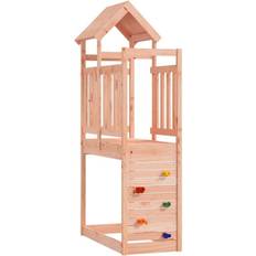 vidaXL Casita Infantil Pared Escalada Madera Douglas 53x110,5x214 Cm