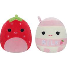 Flip a mallow Squishmallows Flip A Mallow 13 cm P15 Scarlet the Strawberry/Amelie the Milkshake