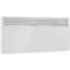 Trasparente Ventilatori da Pavimento Klarstein Hot Spot Slimcurve Stufa 80 x 40 cm 40 m2 2000W 5-40°C LED IP24 Bianco