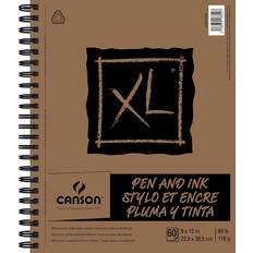 Paper Canson C400100928 XL Series Pen & Ink White, 9-x-12-Inch