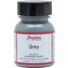 Angelus Acrylic Leather Paint 1 fl oz/30ml Bottle. Grey 081