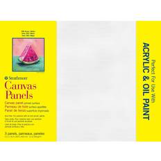 Multicoloured Canvas Strathmore Canvas Panels 12 in. x 16 in. pack of 3