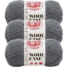 Lion Brand Yarn 620-152 Wollgarn, Oxford Grey 3er-Pack