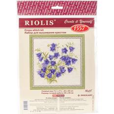 Cross Stitch Kits Needlework Kits RIOLIS 8" Bellflower Counted Cross Stitch Kit