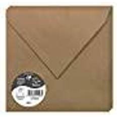 Clairefontaine 29003 C Paquete de 20 Sobres Pollen 16,5 x 16,5 cm 135 G Kraft Marrón
