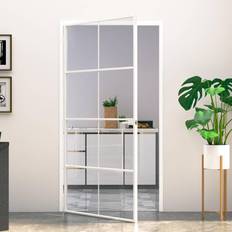 vidaXL 102x201,5 hærdet Yderdør Klart glas (100x200cm)