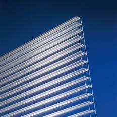 Balken Gutta GUTTA Dachplatte, Breite: 980 mm, transparent, Polycarbonat PC
