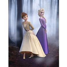 Braun Plakate & Poster Komar Poster Frozen Wood Walk, Disney, bunt