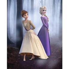 Braun Plakate & Poster Komar Poster Frozen Wood Walk, Disney, bunt