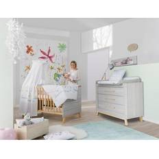 Schardt Chambre Miami Gris Lit Commode