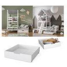 Cassetti per Letto VICCO Cassetto Rotante Teddy Bianco 92 x 89 cm