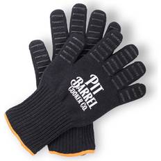 Barrel Grips Heat Grilling Gloves Pot Holder Black