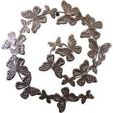 Geko Metal Swirl Butterfly Wall Decor