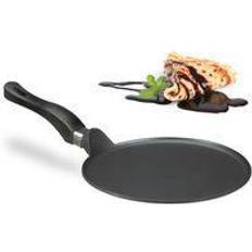 Relaxdays Non-Stick Griddle Lightweight Crepe Pan 25 cm
