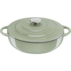 Tefal Stegegryder på tilbud Tefal Enamelled Cast Iron Shallow Casserole Dish 28cm 3.8L with lid