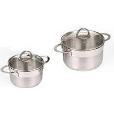 Ceramic Hob Cookware Sets Gräwe 16 Cookware Set with lid