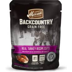 Merrick cat food Merrick Backcountry Grain Free Wet Cat Food Real Turkey Recipe Cuts