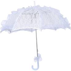 Fun Costumes White Lace Costume Parasol Accessory