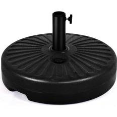 Costway Parasol Bases Costway 20'' Round 23L Water Filled Umbrella Base