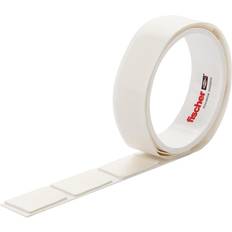 Matériaux de construction Fischer 545956 Pastille Adhésive Double Face Pour Décoration 22 x 36 mm